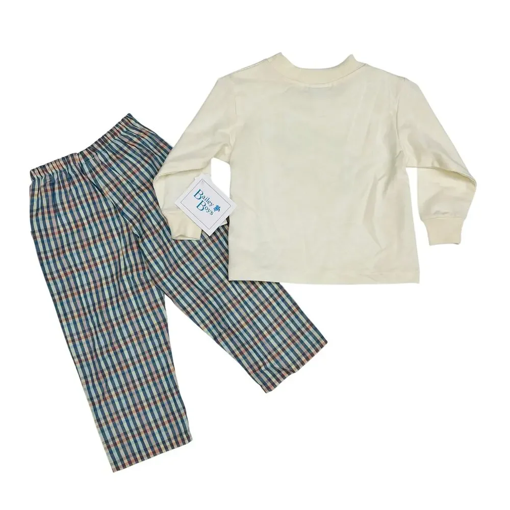 NWT Bailey Boys 18M Biplane Boys Pant Set